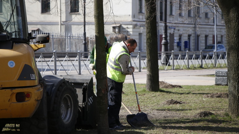Петербуржцы назвали Фрунзенский район самым чистым в городе по итогам весенней уборки