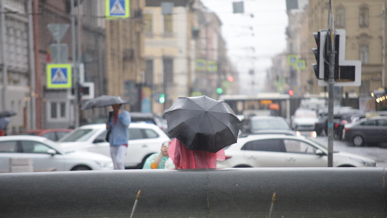 В пятницу в Петербурге ожидается до +10 градусов и дождь