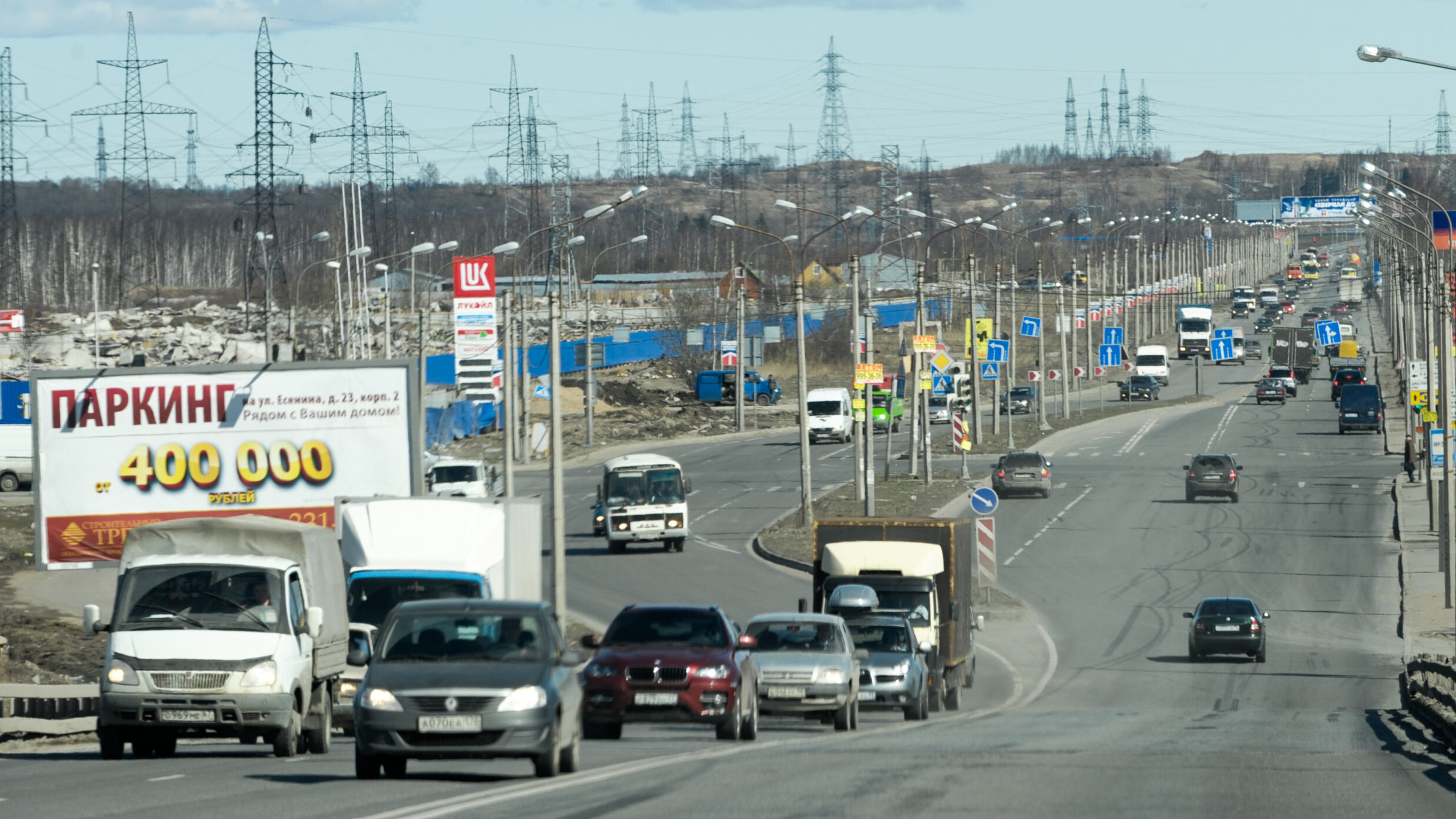 На Московском шоссе появятся современные светильники
