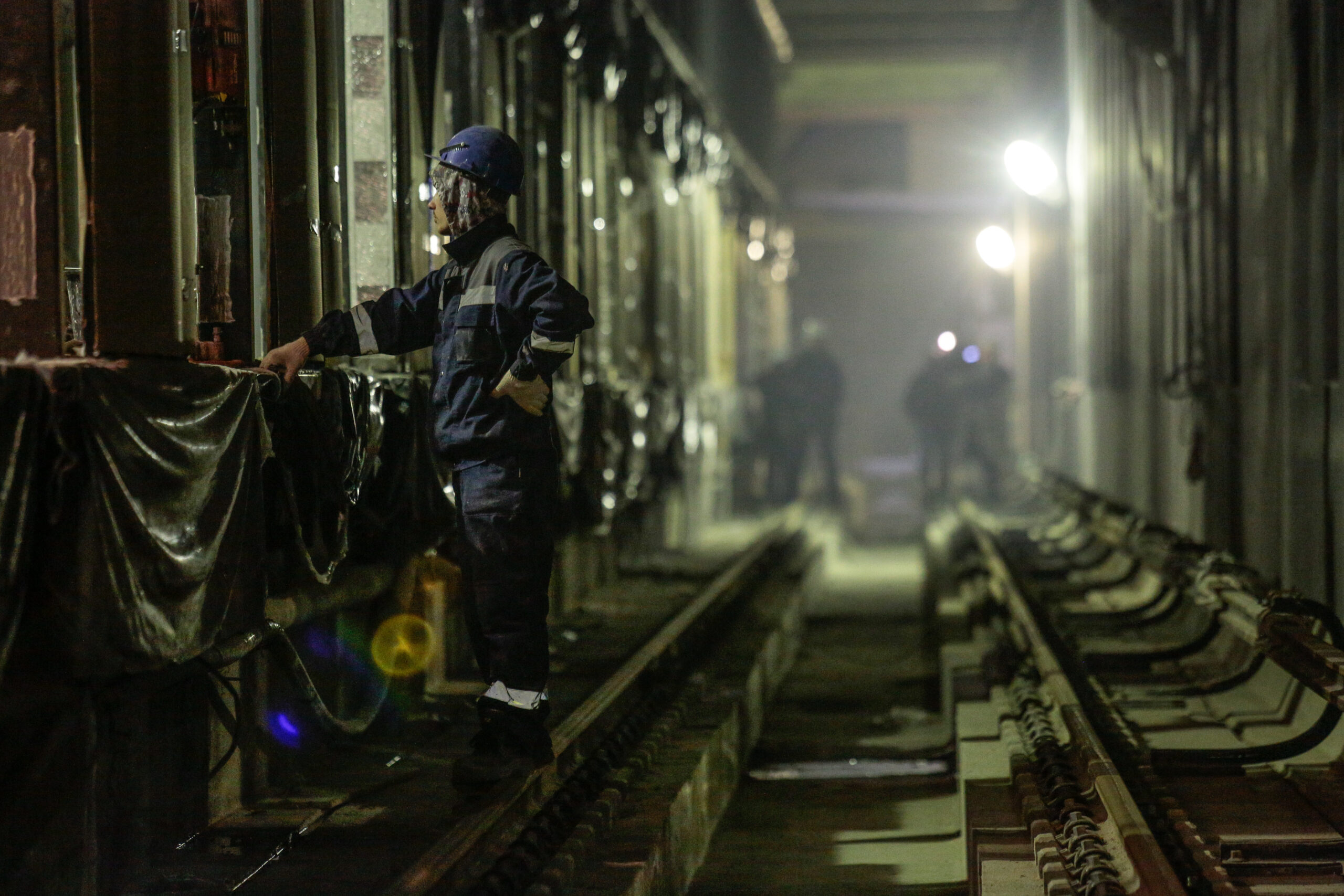 В метро Петербурга появятся 100-метровые рельсы
