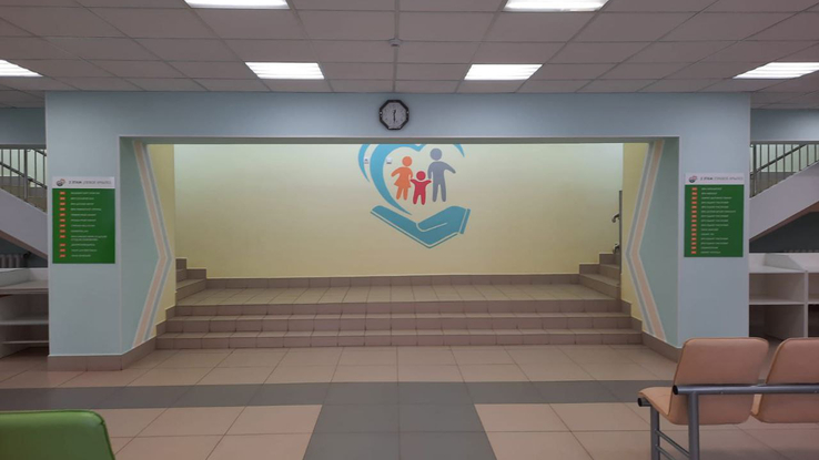 Обновленная детская поликлиника начала принимать маленьких пациентов в Волхове