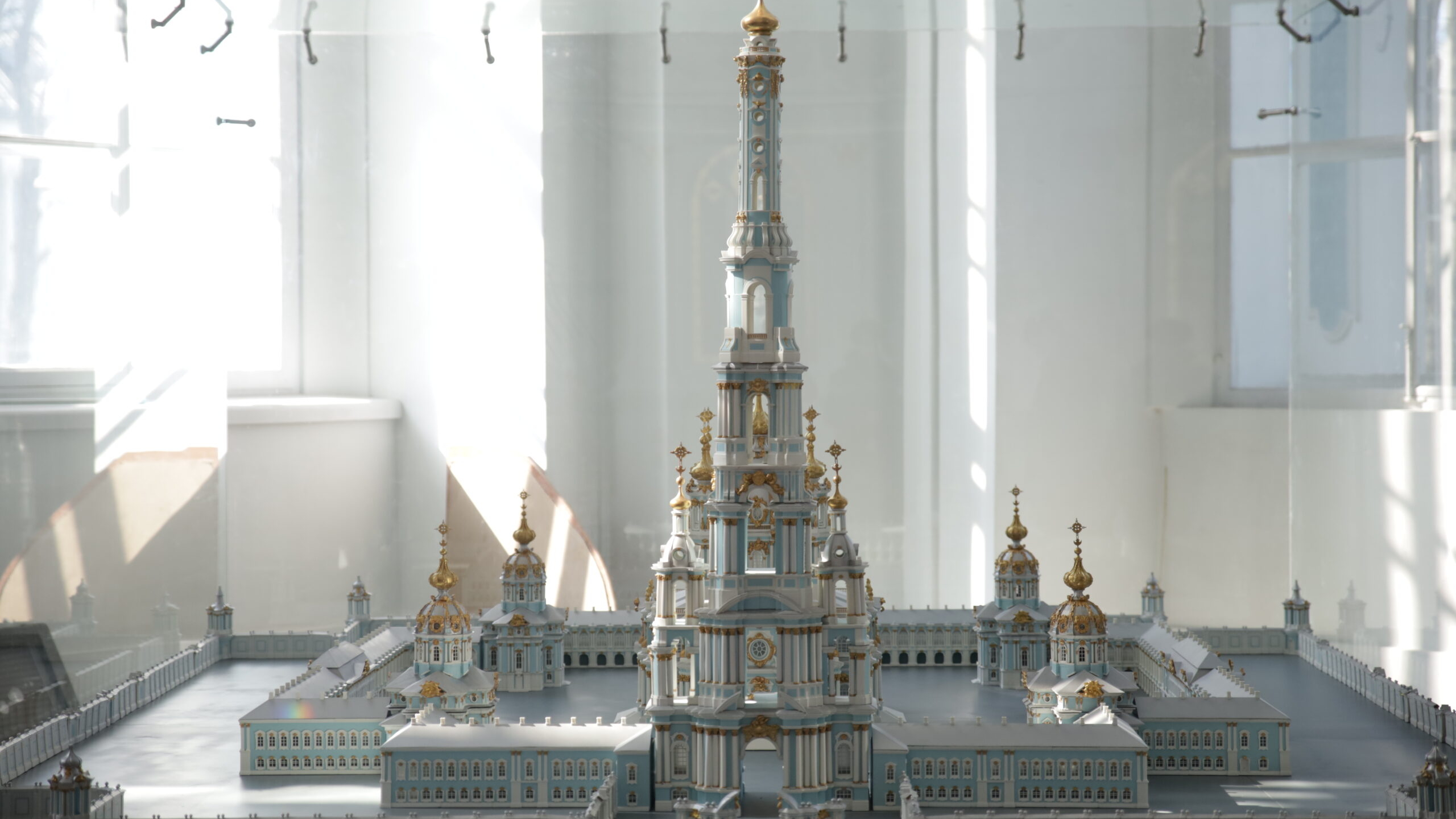 Макет Смольного собора по задумке Растрелли показали жителям Петербурга