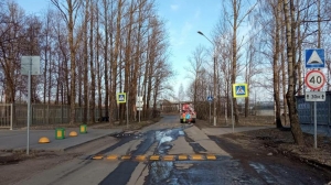 Рядом с детскими садами и школами в Московском районе установили «лежачих полицейских»