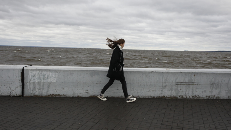 В Петербурге объявили «желтый» уровень погодной опасности из-за сильного ветра