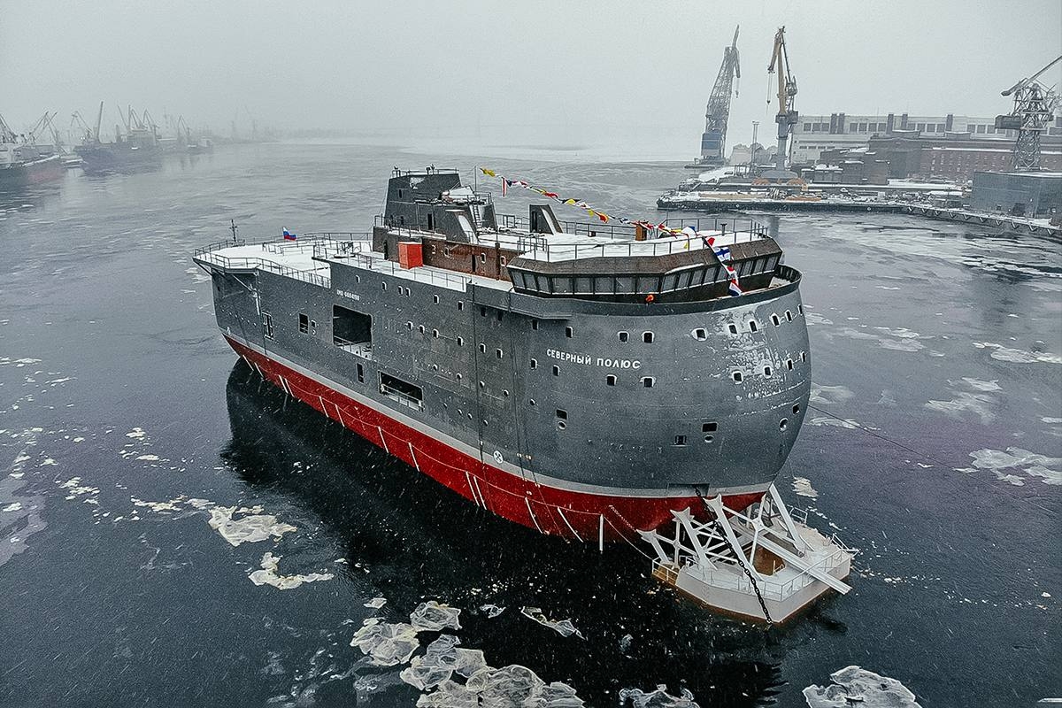 В день полярника на испытания в Финский залив выходит самодвижущееся судно