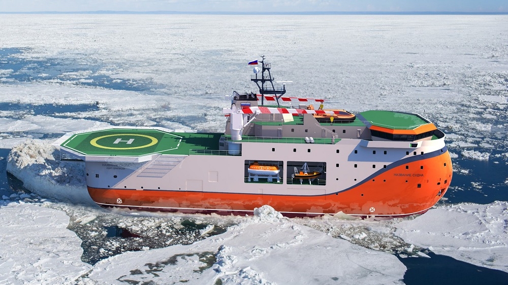 Ледостойкая платформа «Северный полюс» вышла на ходовые испытания в Петербурге￼