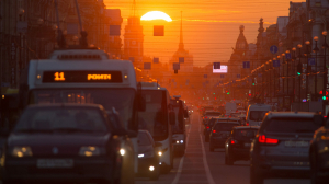 В уходящем году в Петербурге было 233 солнечных дня