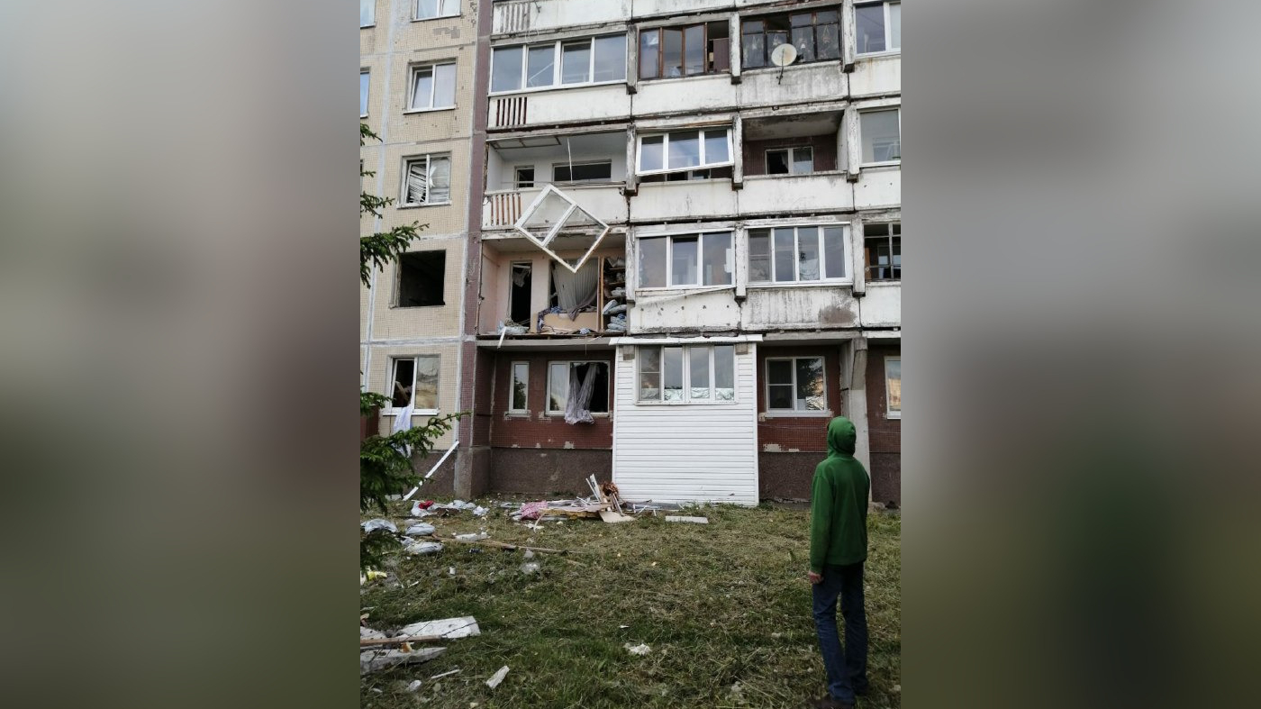Взрыв газа произошел в поселке Русско-Высоцкое в Ленобласти