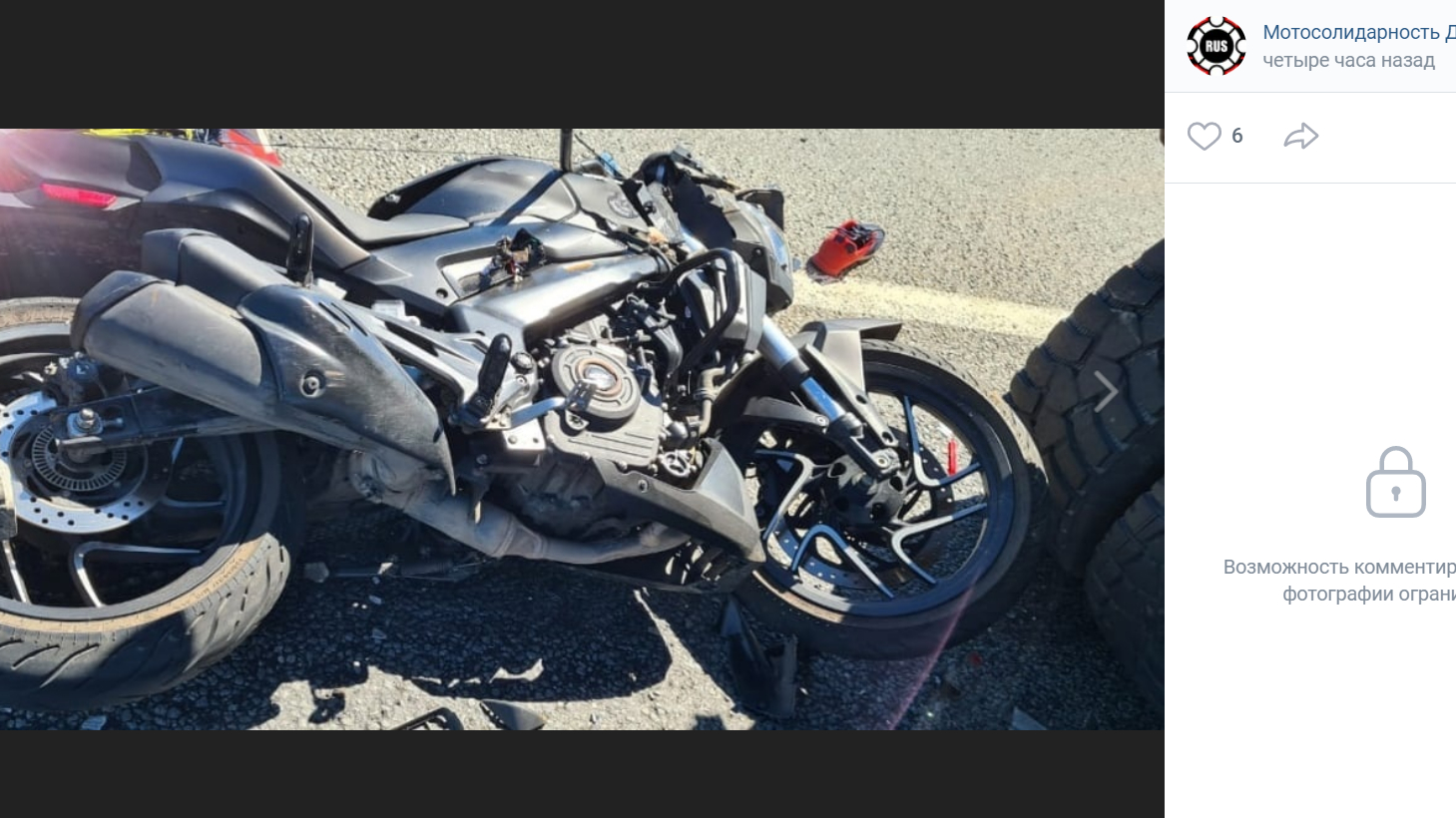 На КАД погиб мотоциклист, въехавший в грузовик