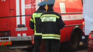 Взрыв в жилом доме в Дубровке привел к пожару