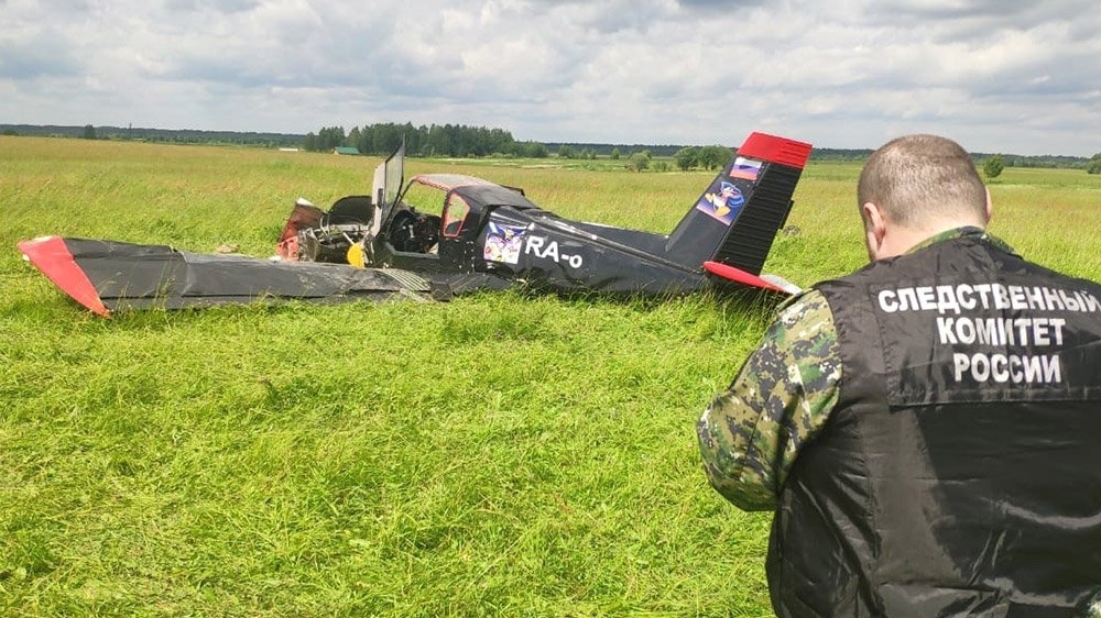 В Тверской области потерпел крушение легкомоторный самолет
