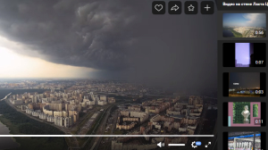 «Лахта Центр» показал, как Петербург настиг циклон ZELDA