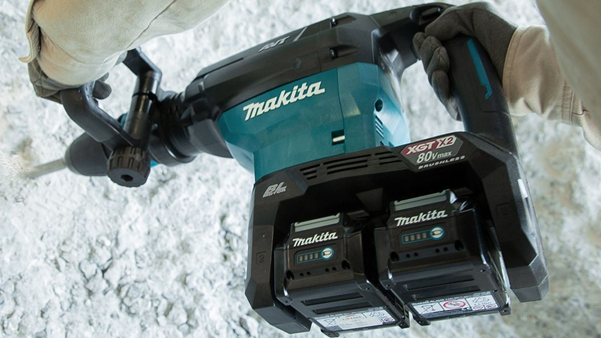 Makita выпускает новые отбойные молотки 80V с патроном SDS-MAX