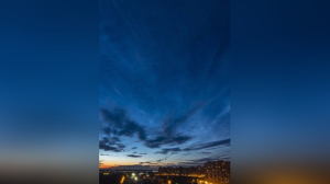 Серебристые облака заметили над Петербургом в ночь на 10 июля