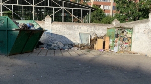 В Петербурге за перегораживание подъездов к мусорным площадкам оштрафовали около двух тысяч водителей