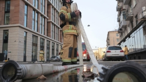 Спасатели тушили электрощит на Подвойского рано утром в четверг