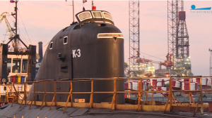 В Кронштадте началась транспортировка подлодки К-3 «Ленинский комсомол» в Музей военно-морской славы