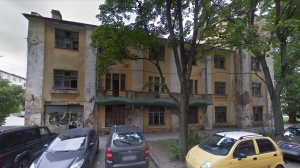 В Петербурге загорелся дореволюционный дом на Ново-Александровской, не дождавшись сноса