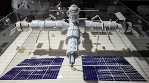 Роскосмос показал макет новой Российской орбитальной станции