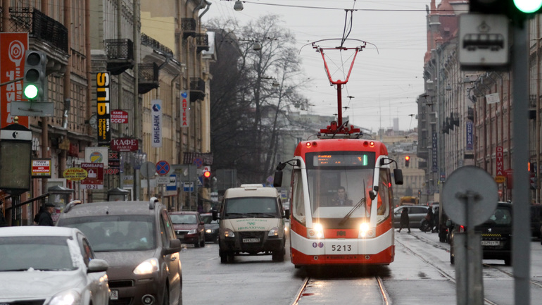 В Пушкинском районе Петербурга построят линию скоростного трамвая и отремонтируют дороги к новым ЖК