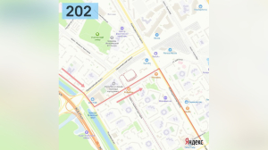 Маршрут №202 изменит свой маршрут из-за пробки на Комендантском проспекте