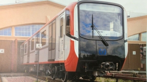 В Петербург прибыл новый поезд метро «Балтиец»