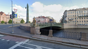 Реставраторы забрали сфинксов с Египетского моста в Петербурге