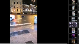 В центре Петербурга такси насмерть переехало лежавшую на дороге пьяную девушку