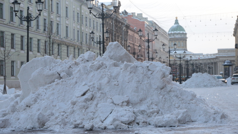 Петербургская метель побила рекорд 2010 года по количеству выпавшего снега