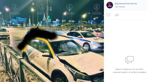 Водителя каршеринга, который провез труп на крыше машины в Петербурге, арестовали