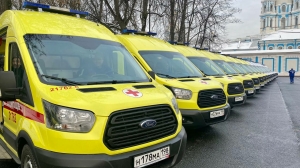 «Медицинскому санитарному транспорту» передали 102 новых машины