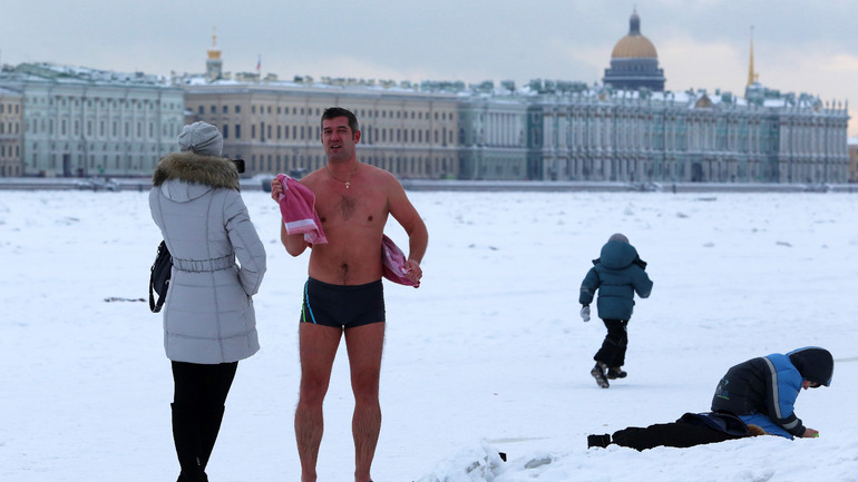 Крещенские купания в Петербурге пройдут под «желтый» уровень погодной опасности