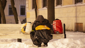 В новогодние дни петербургские пункты обогрева забились бездомными под завязку