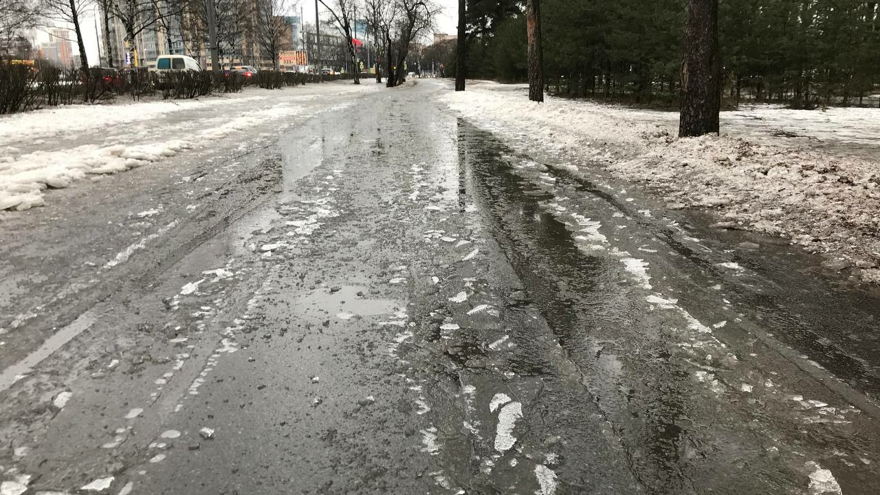 Одна ночь компенсировала Петербургу целую неделю без снега