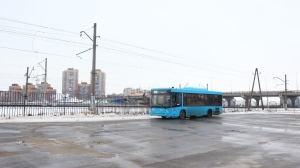 На Витебском проспекте открыта новая автобусная площадка
