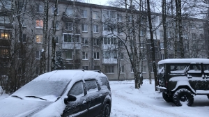 В конце рабочей недели в Петербург вернулась зима