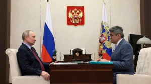 Владимир Путин встретился с лидером «Новых людей» Алексеем Нечаевым