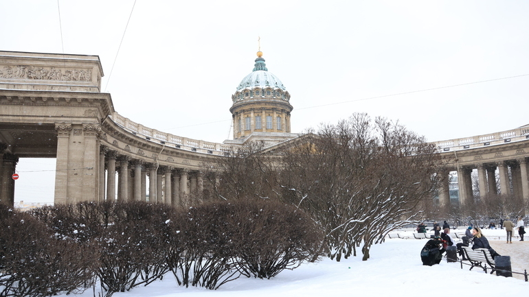 Петербуржцам показали солнце в награду за почти рекордный мартовский снегопад