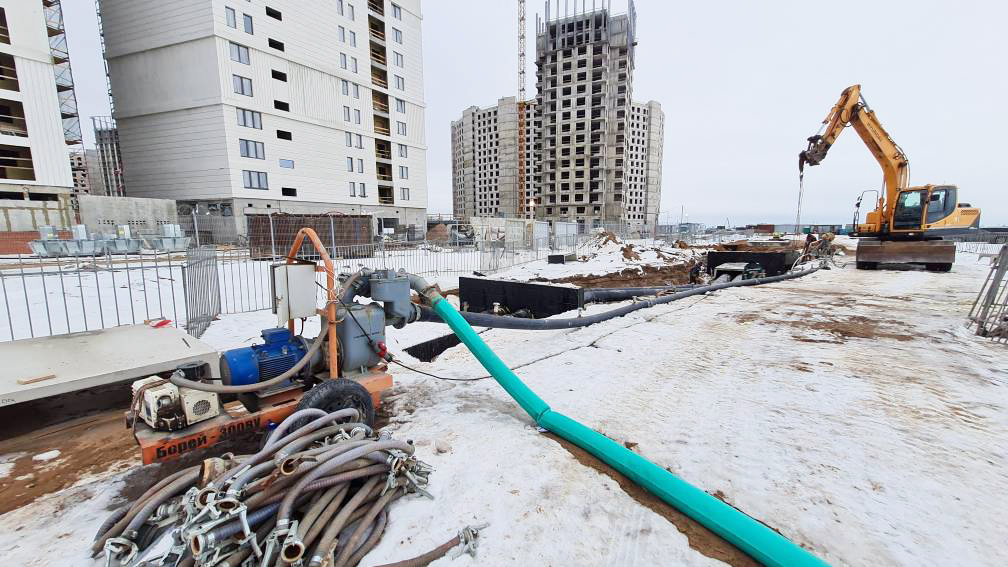 Петербургские намывные территории ждет строительство первой станции метро, проведение тепловых сетей и новых дорог