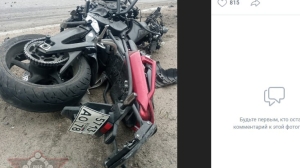 В Выборгском районе Ленобласти мать двоих детей погибла на мотоцикле под колесами Mercedes