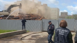 После сноса дома для служащих фабрики «Братья Варгунины» на Октябрьской набережной возбудили уголовное дело