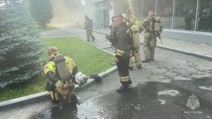 При пожаре в Уральском институте кардиологии в Екатеринбурге эвакуировали 285 человек