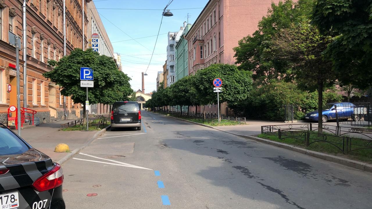 Новая зона платной парковки: как изменился Петроградский район с 1 июля