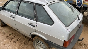 Под Нижним Новгороде мужчина похитил двух детей и повез в лес, но машина застряла в грязи