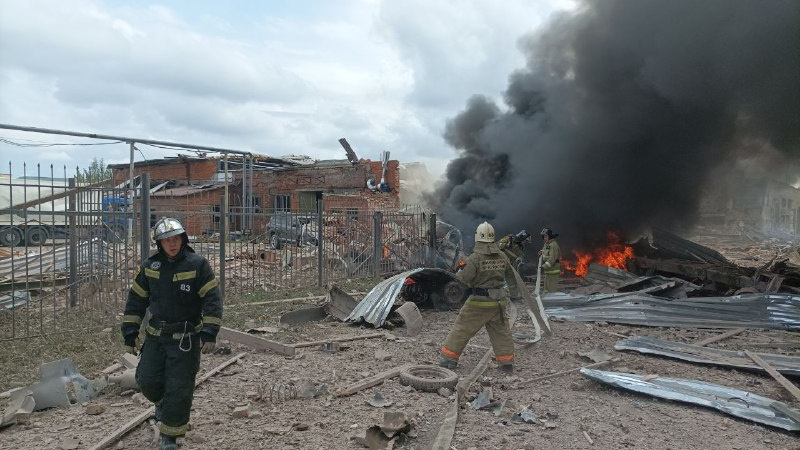 Спасатели завершили поисковые работы на месте взрыва на заводе в Сергиевом Посаде