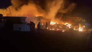 Прокуратура изучит пожар на складе в Одинцово на 2000 «квадратов»