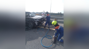 В Ленобласти две женщины на кроссовере пострадали в результате столкновения с грузовиком