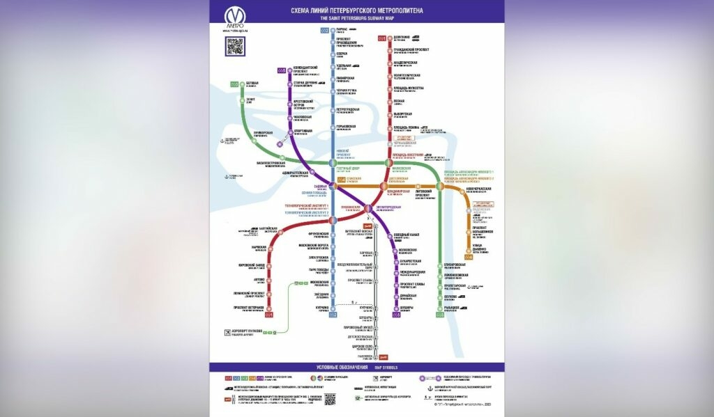 Схема метро СПб: фотография и инструкция по ориентированию