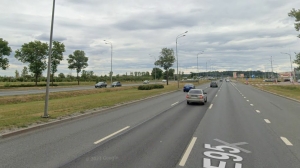 На Пулковском шоссе обновили системы наружного освещения, заменив почти тысячу светильников