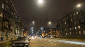 119 фонарей: в Петербурге на улице Зайцева стало светлее и безопаснее